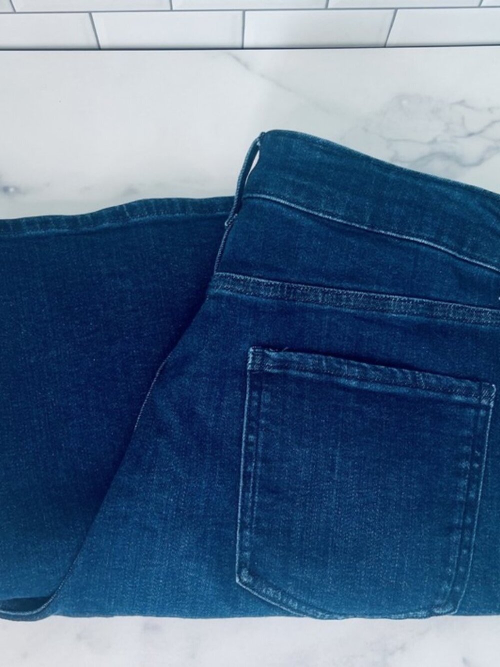 NWOT Quince Bella Stretch Patch Pocket Wide Leg Jeans - Picture 7 of 7